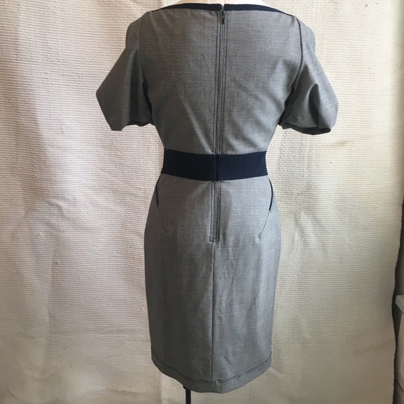 Zac Posen M Pinup Houndstooth Checked Midi Dress - Picture 5 of 8